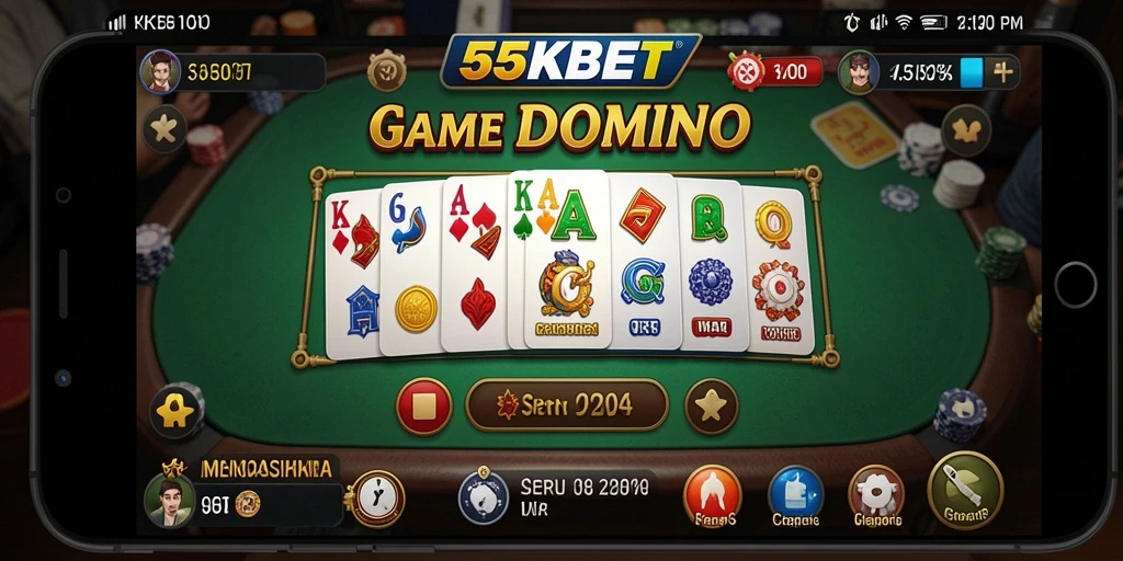 Tampilan gameplay <strong>55KBET</strong> yang menarik dan interaktif.