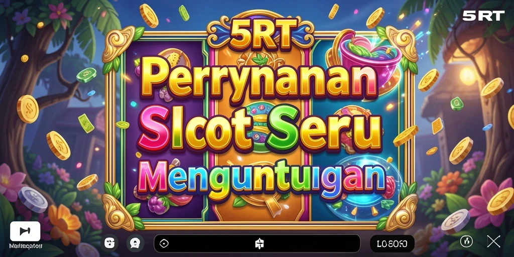 Tampilan gameplay seru dari mesin slot 5RT dengan grafis modern.
