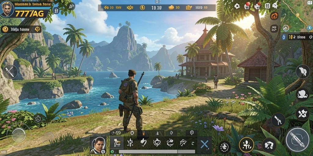 Gameplay seru di dunia terbuka yang menakjubkan