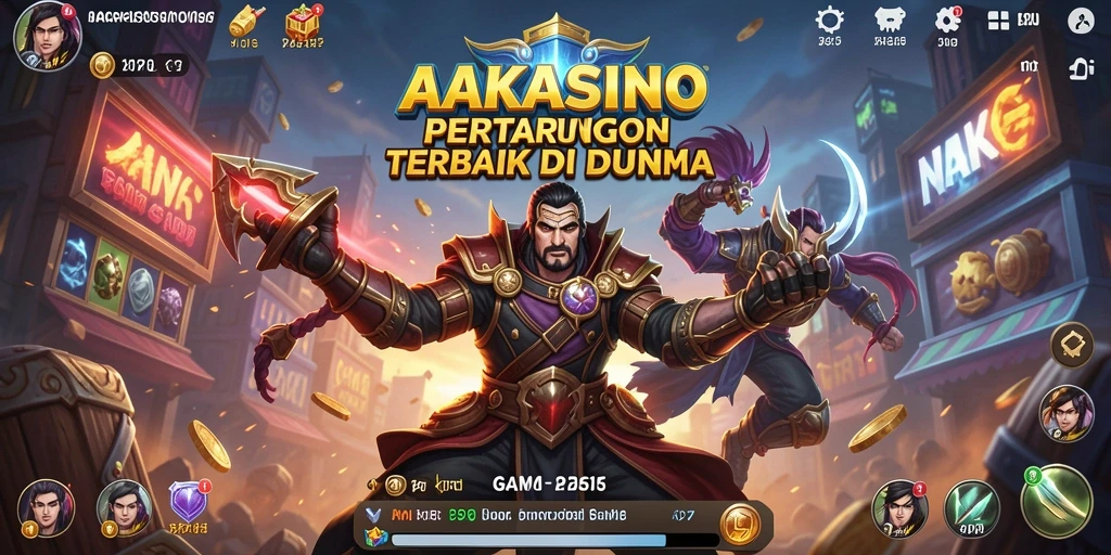 Gameplay mendebarkan di AAKASINO dengan pertarungan seru.