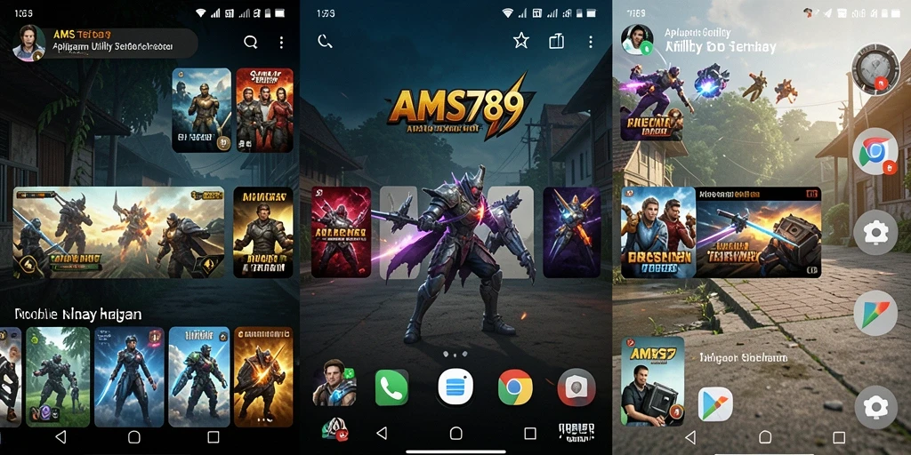 Screenshot utama AMS789 menunjukkan tampilan antarmuka yang bersih dan mudah dinavigasi.
