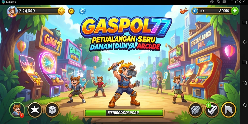Tampilan menarik gameplay seru di GASPOL77.