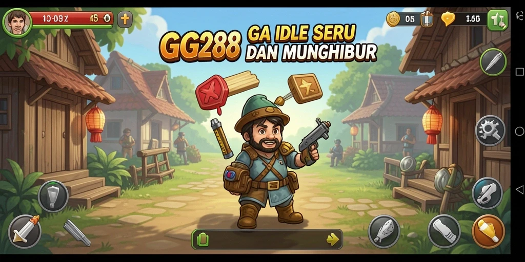 Tampilan gameplay GG288 yang menarik dan penuh warna.