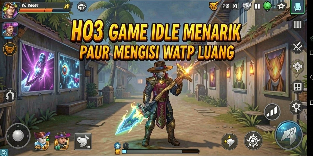 Tangkapan layar H03 menunjukkan gameplay seru dalam genre Idle.