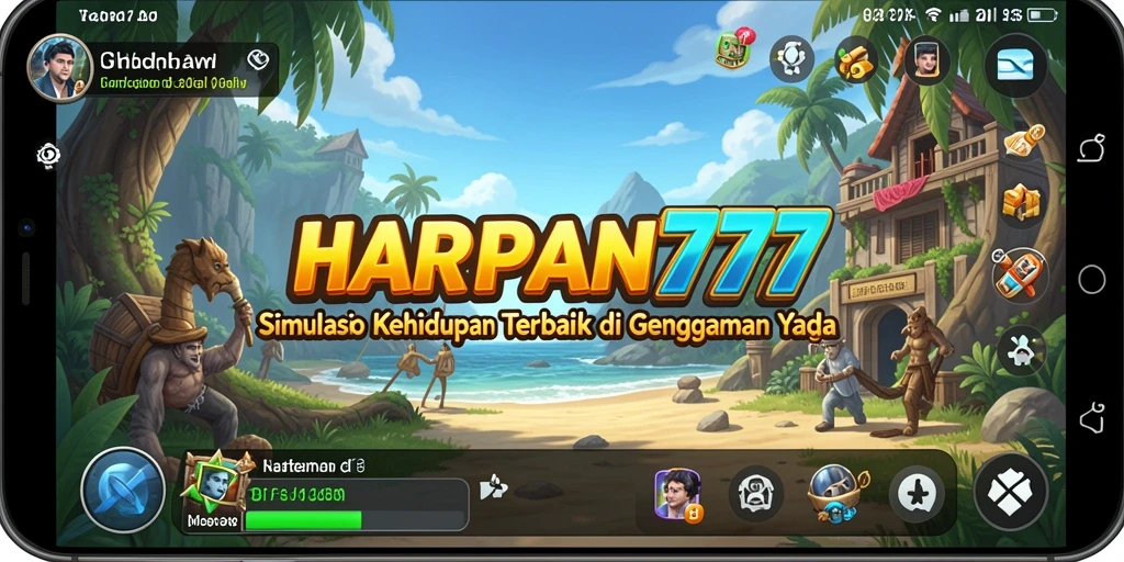 Screenshot gameplay HARAPAN777 yang menunjukkan pengalaman simulasi mendalam.