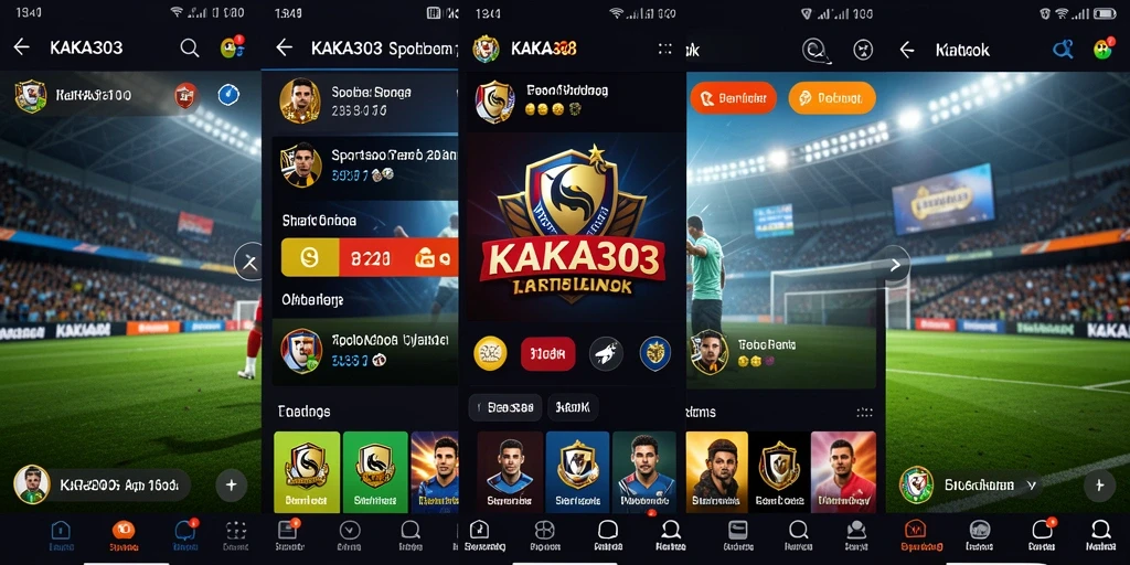 Screenshot KAKA303 menampilkan antarmuka pengguna yang intuitif dan menarik.