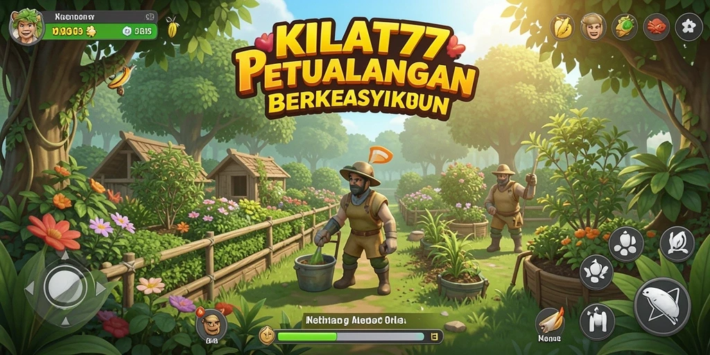 Gameplay menyenangkan dan interaktif di KILAT77 yang penuh tantangan bertani.