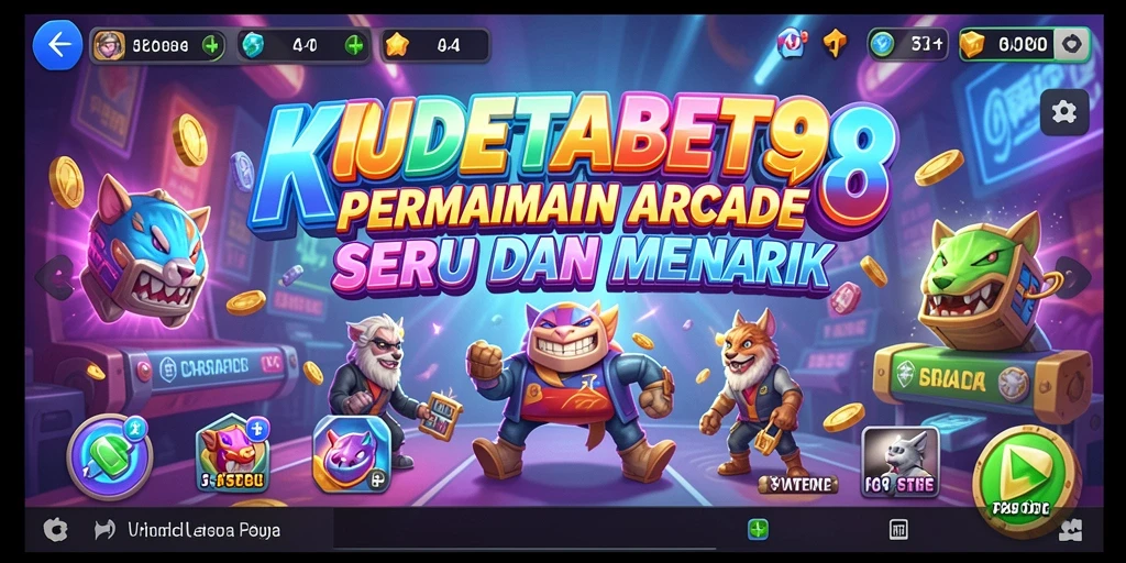 Screenshot menunjukkan gameplay seru dan interaktif KUDETABET98.