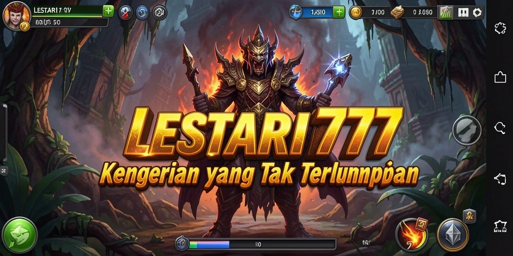 Gameplay LESTARI777 dengan atmosfer horor yang menegangkan.