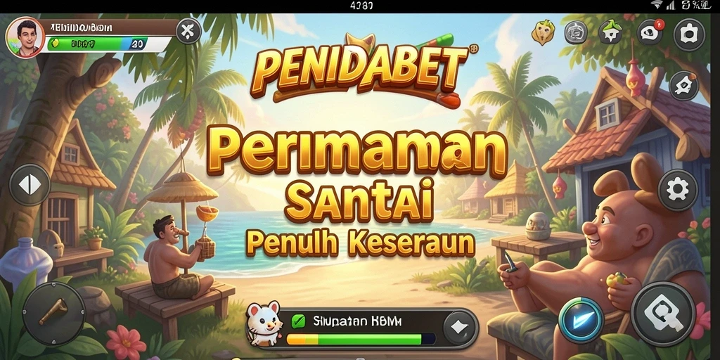 Tangkapan layar utama PENIDABET menunjukkan momen seru gameplay yang penuh warna.