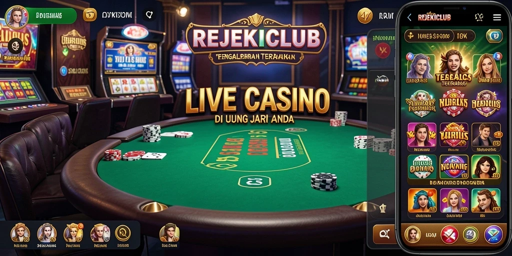 Screenshot gameplay Live Casino REJEKICLUB yang menarik dan mendebarkan.
