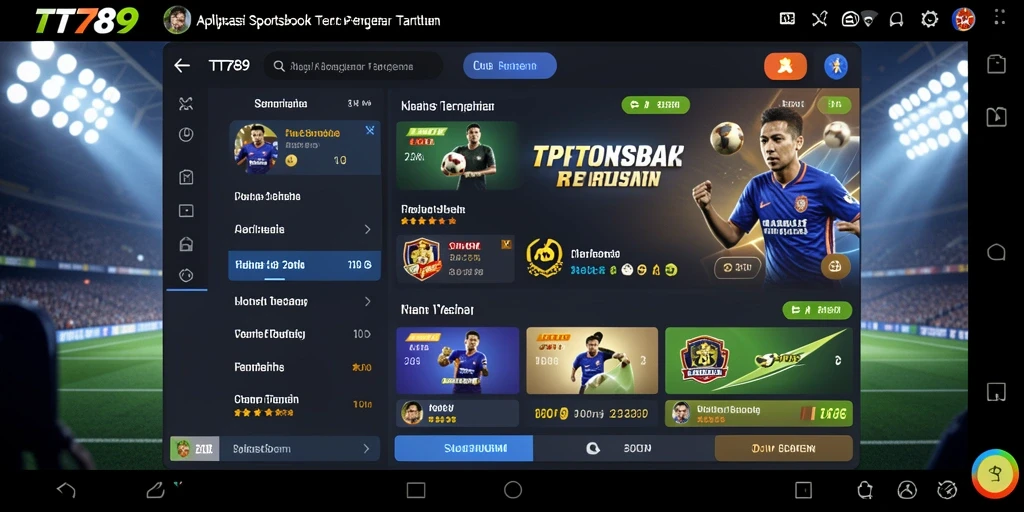 Tangkapan layar dari gameplay Sportsbook yang menarik di TT789.