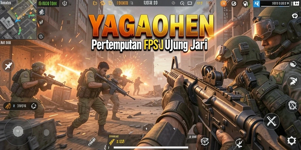 Tangkapan layar dari gameplay YAGAOHEN yang mendebarkan.